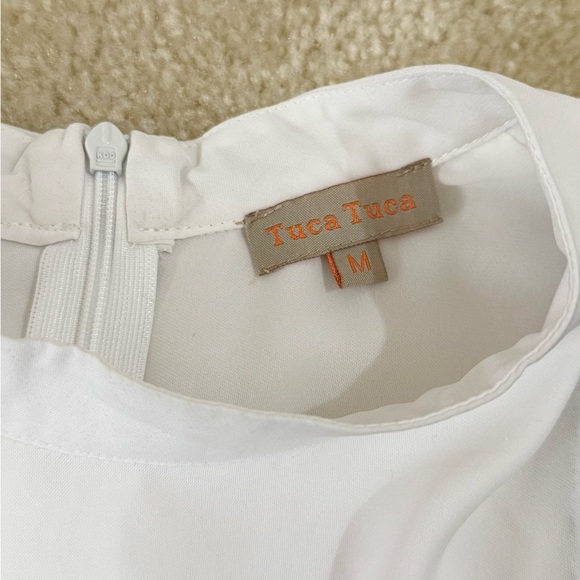 Black/White Colorblock Sleeveless Midi Dress - Picture 4 of 6